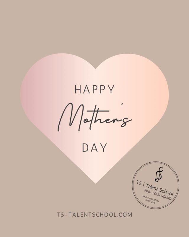 🌷💛 ALLES LIEBE ZUM MUTTERTAG!

Heute sagen wir Danke an alle Mütter, die uns jeden Tag mit Liebe, Geduld und ganz viel Herz begleiten.

Danke für jede Unterstützung, jedes Zuhören, jedes Mitfiebern vor Auftritten, jedes Warten vor und während dem Unterricht und jeden Applaus in der ersten Reihe 🎶👏

Danke, dass ihr motiviert, stärkt und immer an eure Kinder glaubt.

Ihr seid oft die leise Kraft im Hintergrund – und heute gehört euch die Bühne ✨

Wir wünschen allen Müttern einen wundervollen Muttertag voller Liebe, Musik und schöner gemeinsamer Momente 💐

#muttertag #danke #familie #musikschule #mama #wertschätzung #gemeinsamstark #dresden #liebe #musikverbindet #tstalentschool #findyoursound